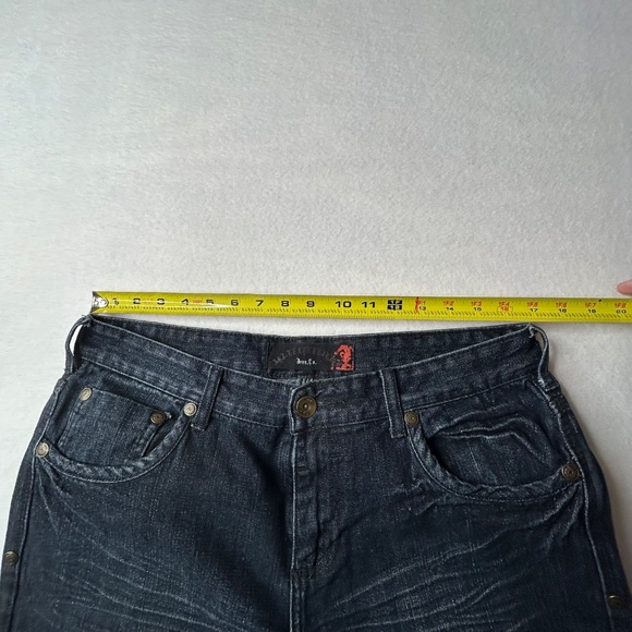 Agile Mens Straight-leg Straight Jeans Pants Gray Blue Size 34 - Picture 16 of 16